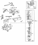 Electric Starter Electrical Diagram and Parts List for 112982-3913-01  Briggs and Stratton Engine